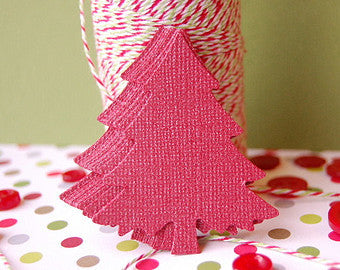 Christmas Tree 1&quot; Knock Outs Craft Punch  / Perforadora Árbol de Navidad Descontinuado American Crafts