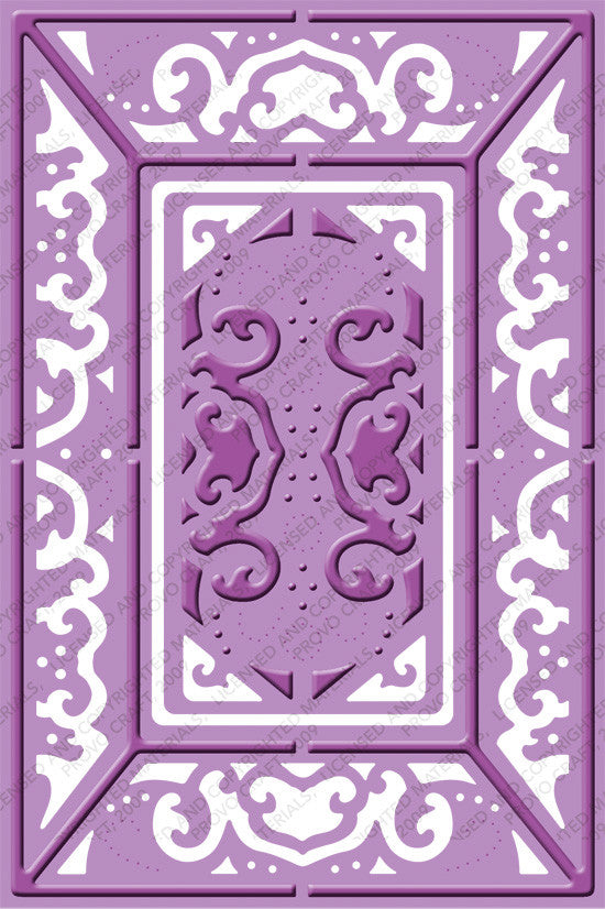 Embossing Plus Lace Door / Folder de Corte y Grabado Marco Puerta Descontinuado Cuttlebug