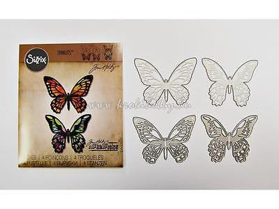 Detailed Butterflies Die / Suaje de Mariposas con Detalles Descontinuado Sizzix