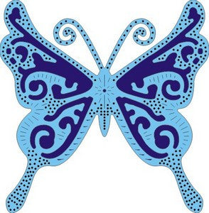 Suaje de Corte de Mariposa Exótica / Exotic Butterfly Die Descontinuado Cheery Lynn Designs