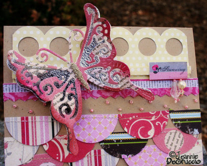 Suaje de Corte de Mariposa Exótica / Exotic Butterfly Die Descontinuado Cheery Lynn Designs