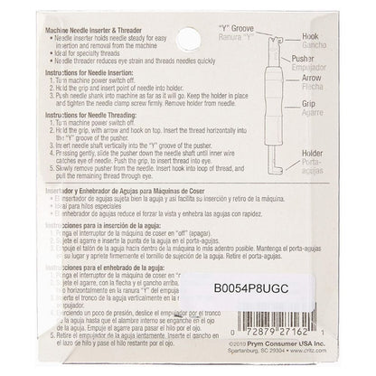Machine Needle Inserter &amp; Threader / Enhebrador e Insertador para Máquina de Coser Costura Dritz