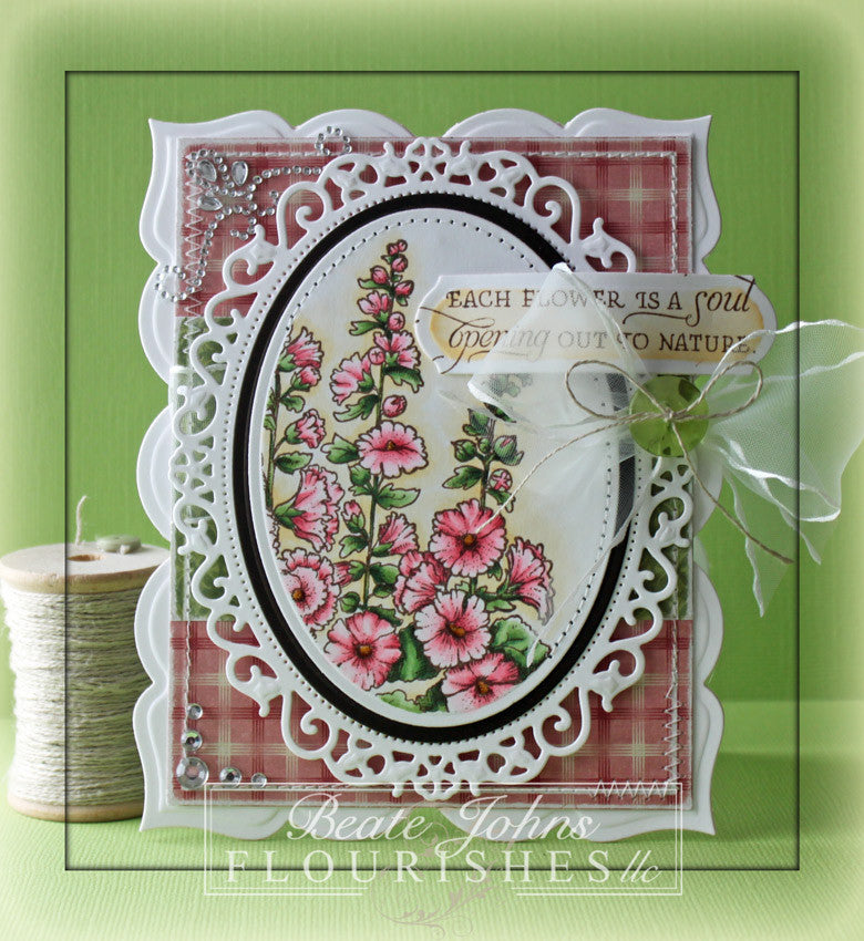 Floral Ovals / Suaje de Corte de Ovalos Florales Descontinuado Spellbinders