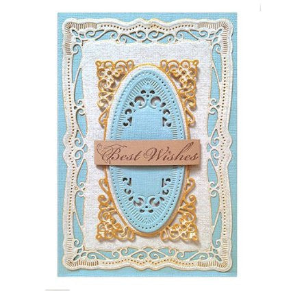 Suaje de Corte de Marco Elegante / Opulent Ovals Descontinuado Spellbinders