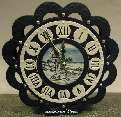 Suaje de Corte de Reloj / Craftables Clock Work Die Descontinuado Marianne design