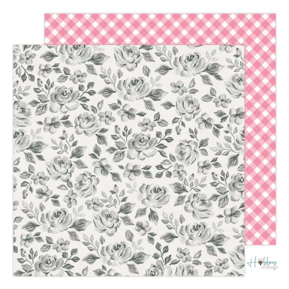 Double-Sided Cardstock Rose Bush / Papel Estampado Doble Cara Papel, Hojas Sueltas Maggie Holmes