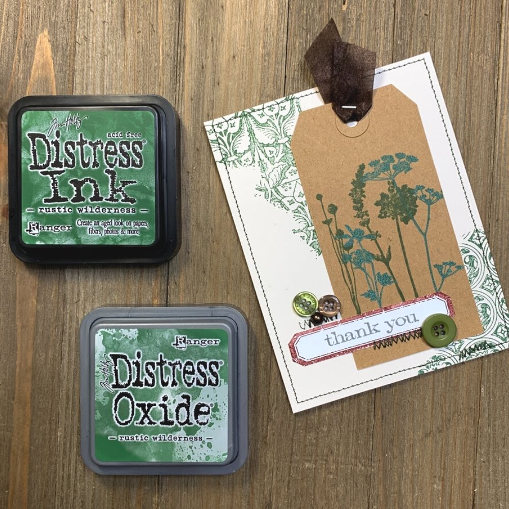 Tim Holtz Distress Rustic Wilderness / Tinta para Sellos Tintas Ranger