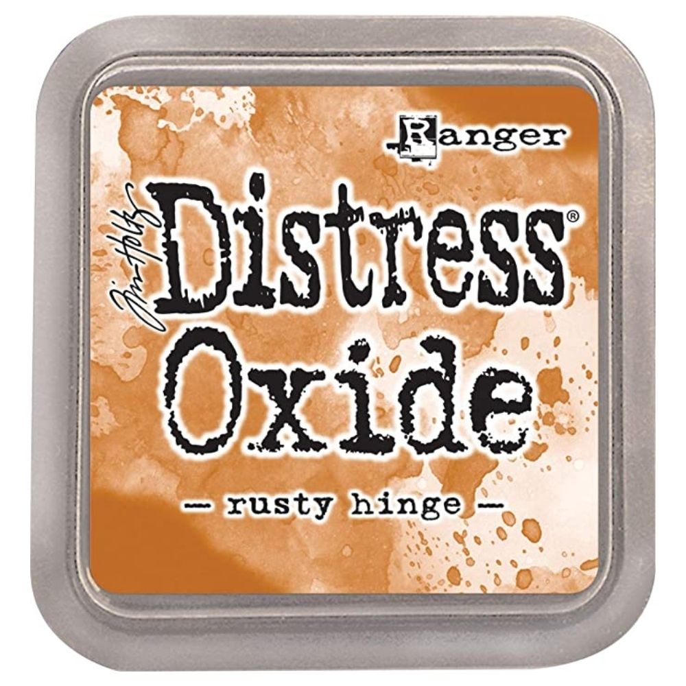 Tim Holtz Distress Oxide Rusty Hinge / Cojin de Tinta Efecto Oxidado Naranja Tintas Ranger