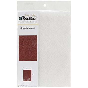 Plus Sophisticated Embossing Folder / Folder de Grabado Sofisticado Descontinuado Teresa Collins