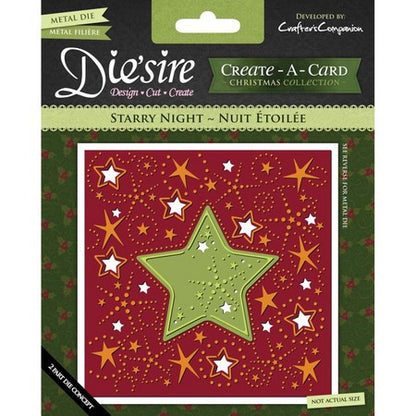 Suaje de Corte Para Hacer Fondos Grandes de Estrellas / Starry Night Dados de Corte / Suajes / Troqueles Crafter&