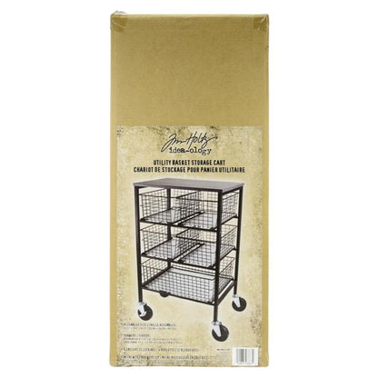 Tim Holtz Utility Storage Cart / Carrito Organizador con Canastas Almacenamiento y Organización Tim Holtz