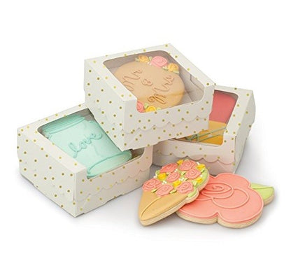 Sweet sugarbelle Single Cookie Box White /  Caja de Galletas Individuales Color Blanco Descontinuado Sugarbelle