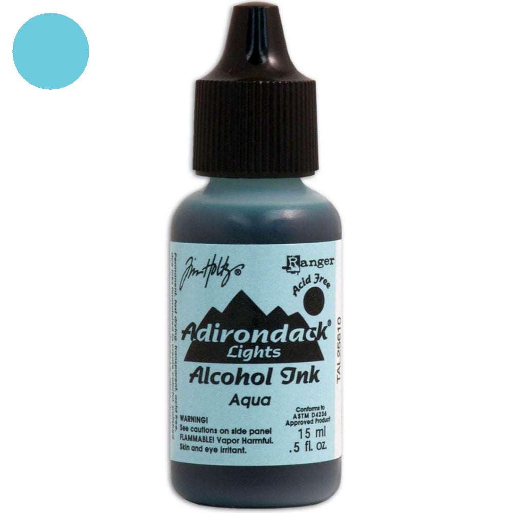 Tim Holtz Alcohol Aqua / Tinta al Alcohol Agua Tintas al Alcohol Ranger