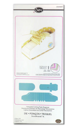 Suaje de Corte de Caja de Zapato  / Shoes 3-D Descontinuado Sizzix